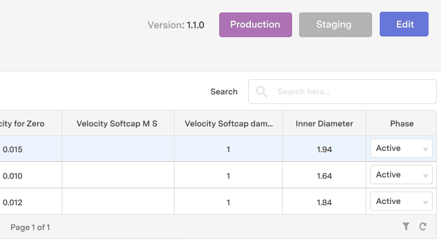 feature for Sensor calibration tool