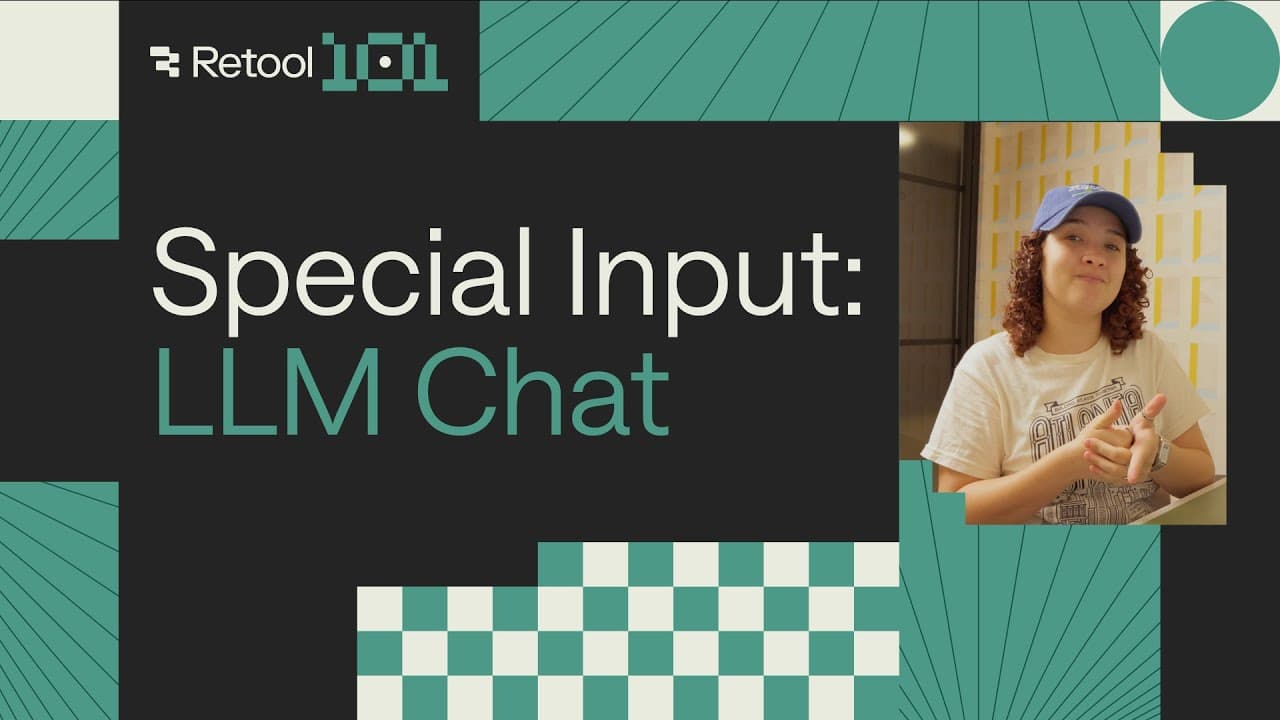 AI Chat That Works in 30s | Retool LLM Chat Tutorial